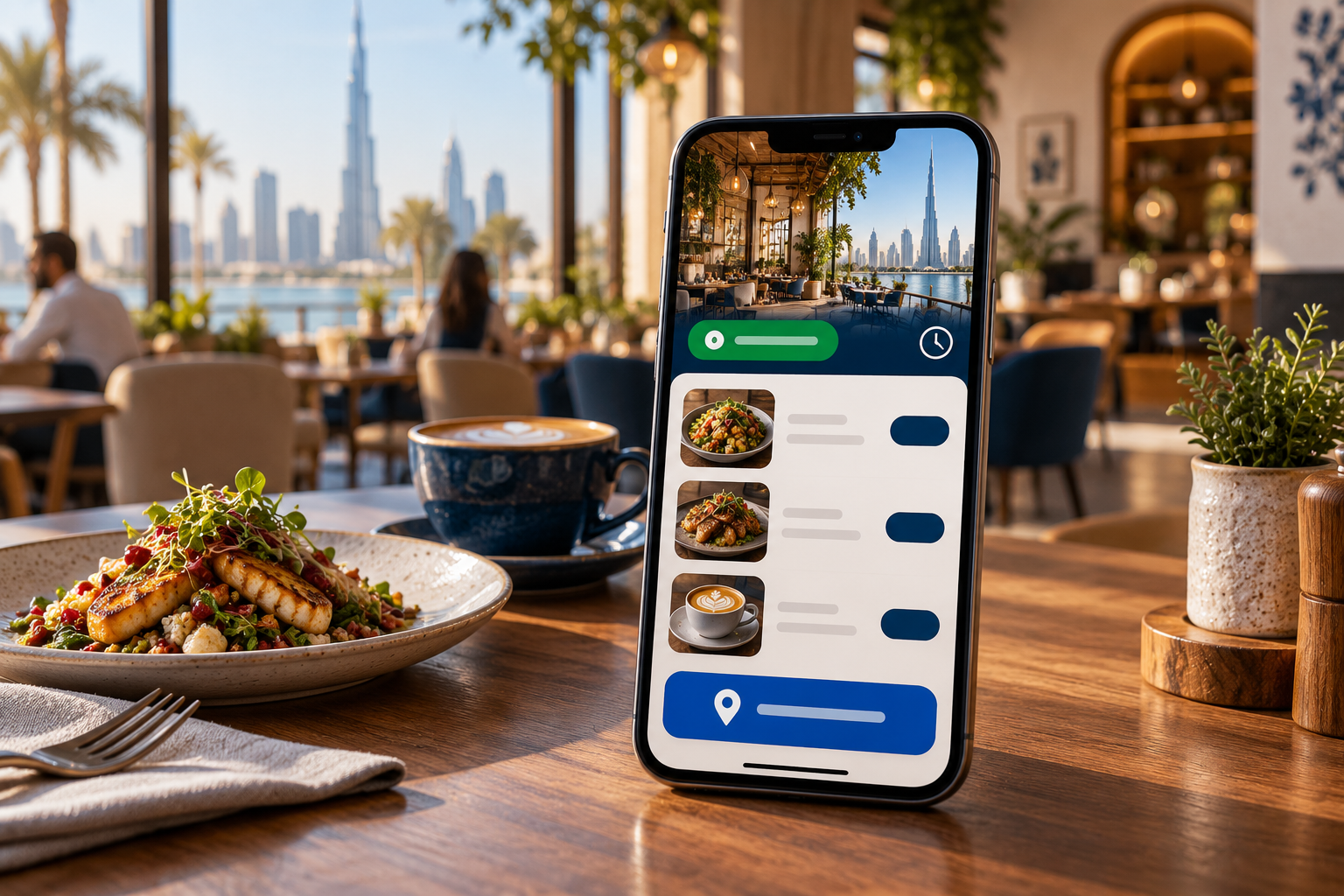 Restaurant and Cafe Website Design in Dubai