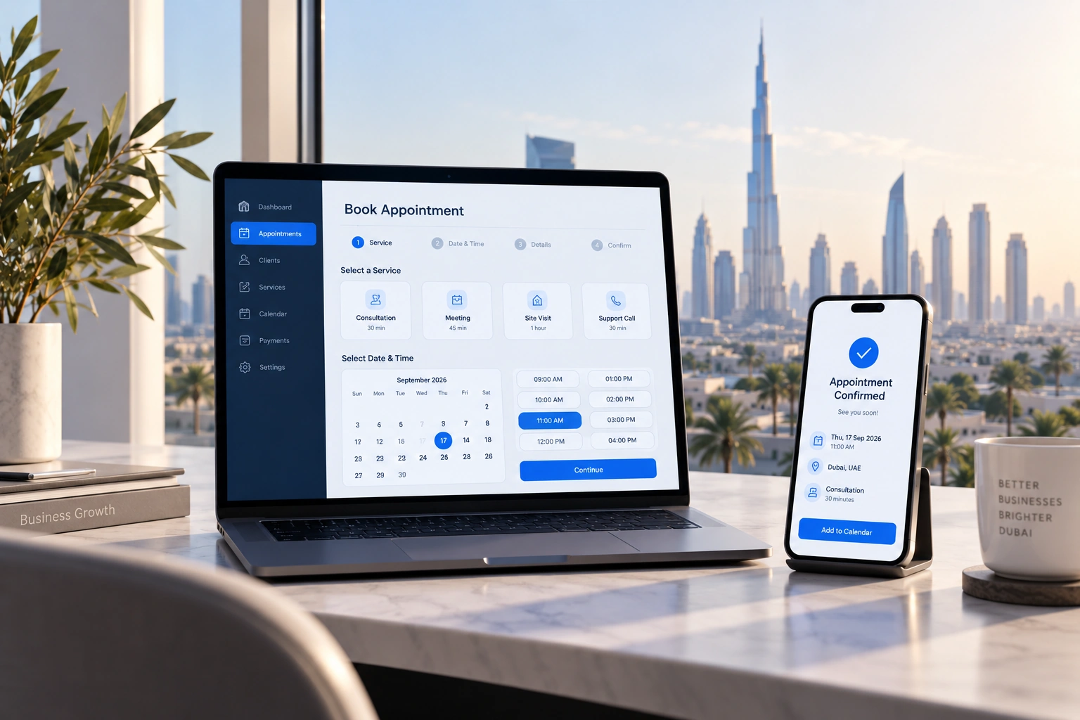 Appointment Booking System Development in Dubai for Service Businesses