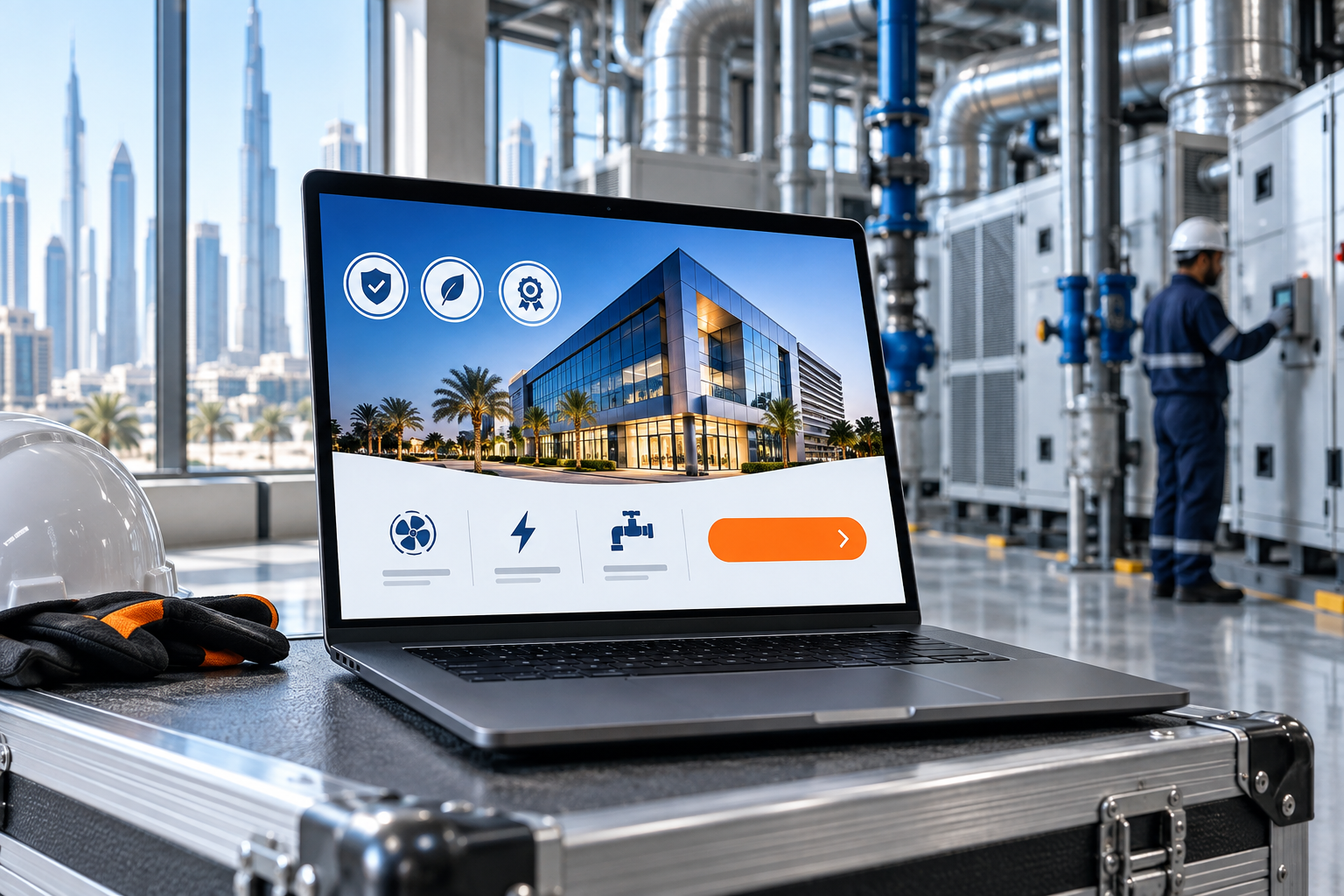 Facility Management Website in the UAE