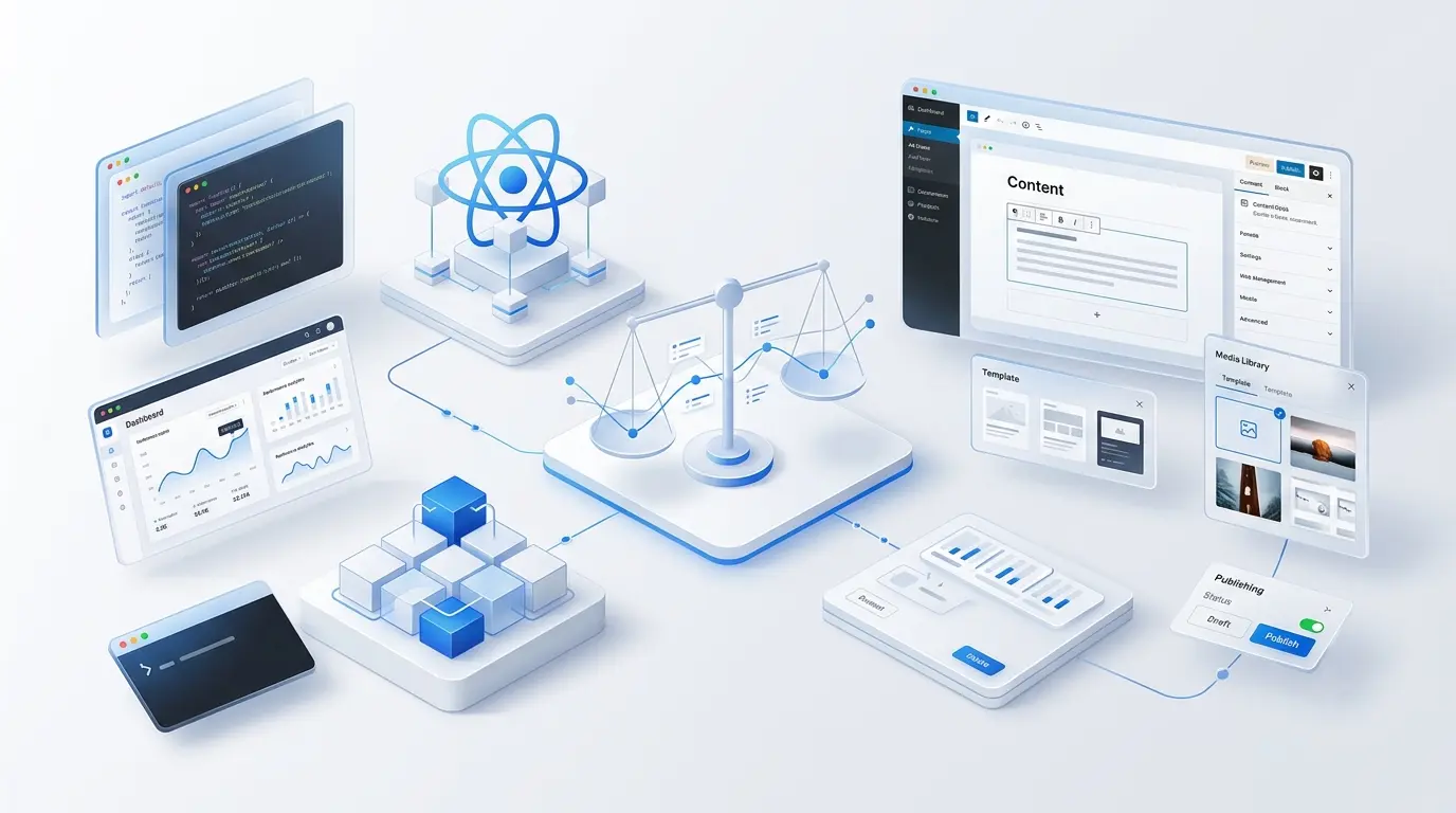 Next.js مقابل ووردبريس: أيّهما أفضل؟ (2026)
